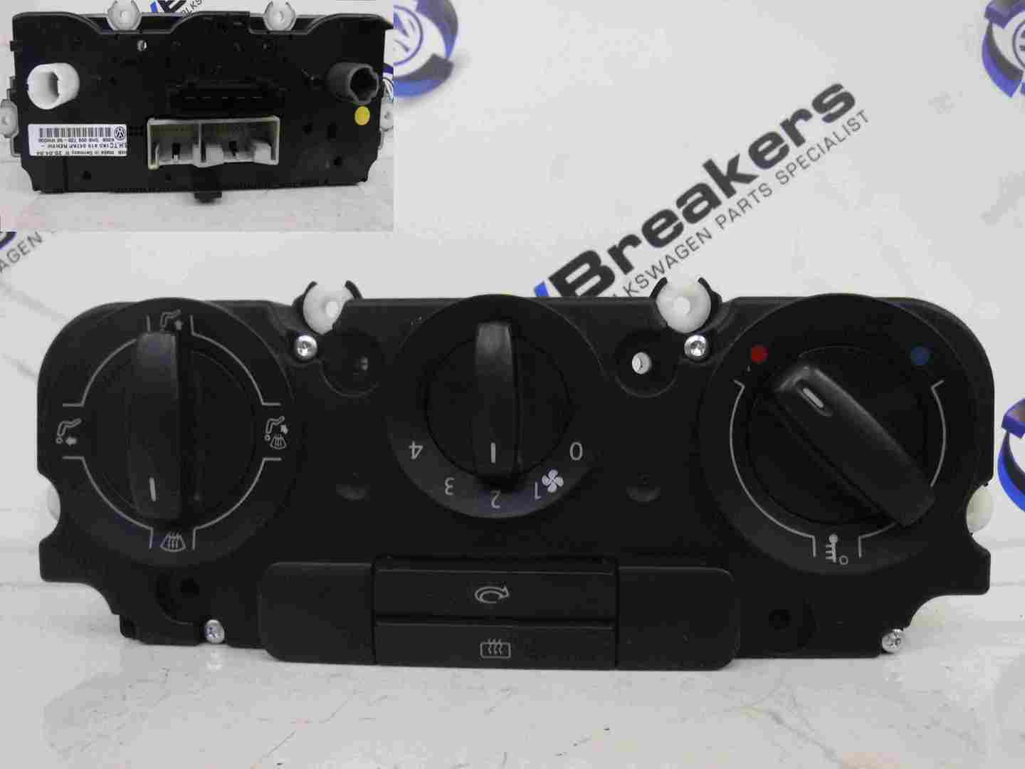 Volkswagen Caddy 2004-2010 Heater Controls Switches 1K0819047bm
