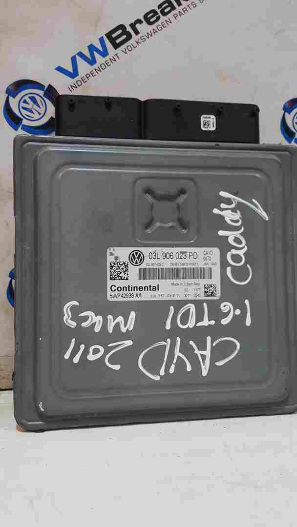 Volkswagen Caddy 2010-2015 1.6 tdi CAYD Engine Control Unit ECU Possible Mapped