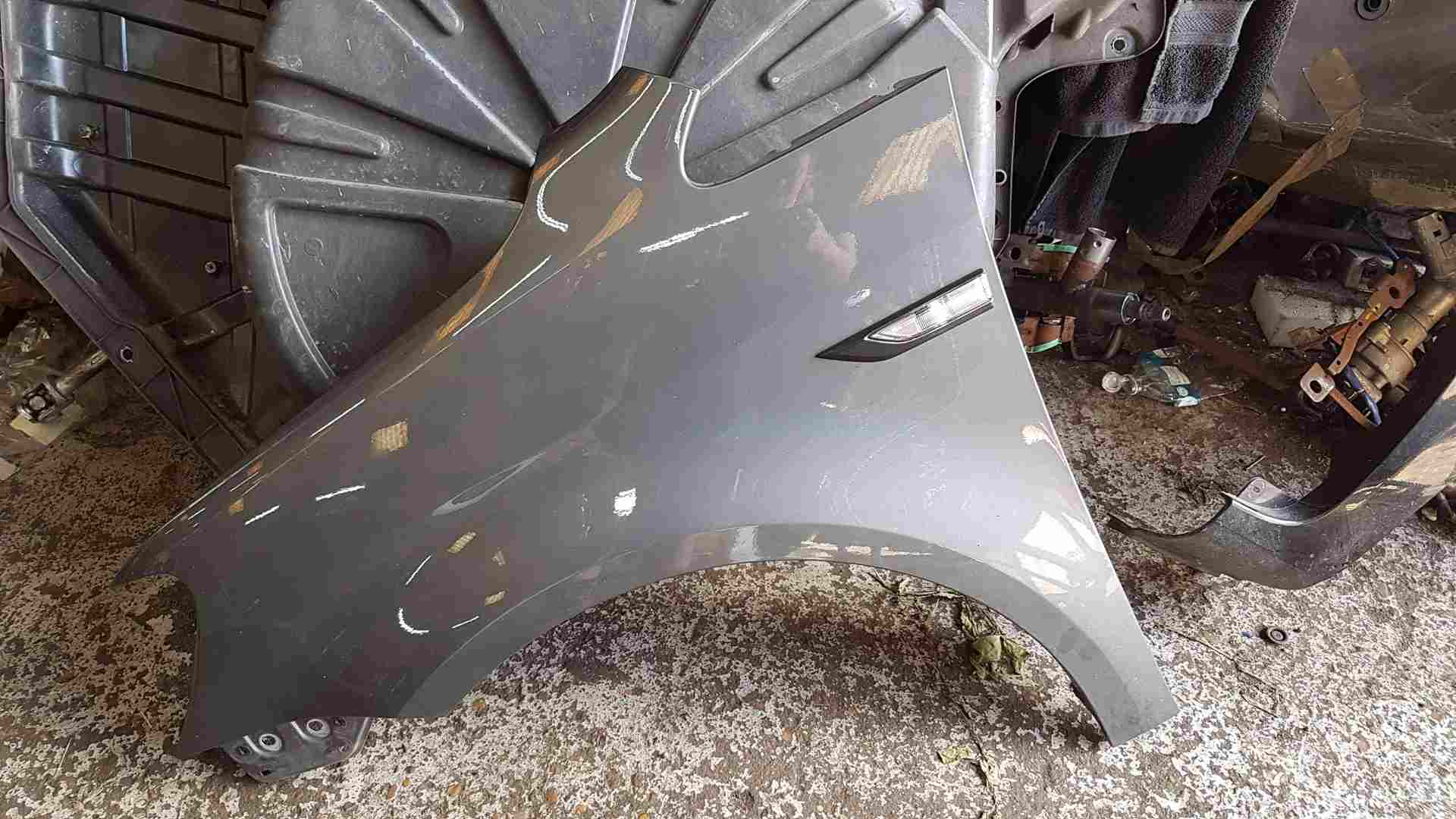 Volkswagen Caddy 2011-2015 Passenger Ns Wing Grey Lh7w