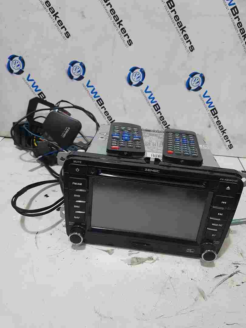 Volkswagen Caddy 2K 2004-2010 Zenec Ze-Nc2010 Cd Radio Player NAVi DVD Bt NAV
