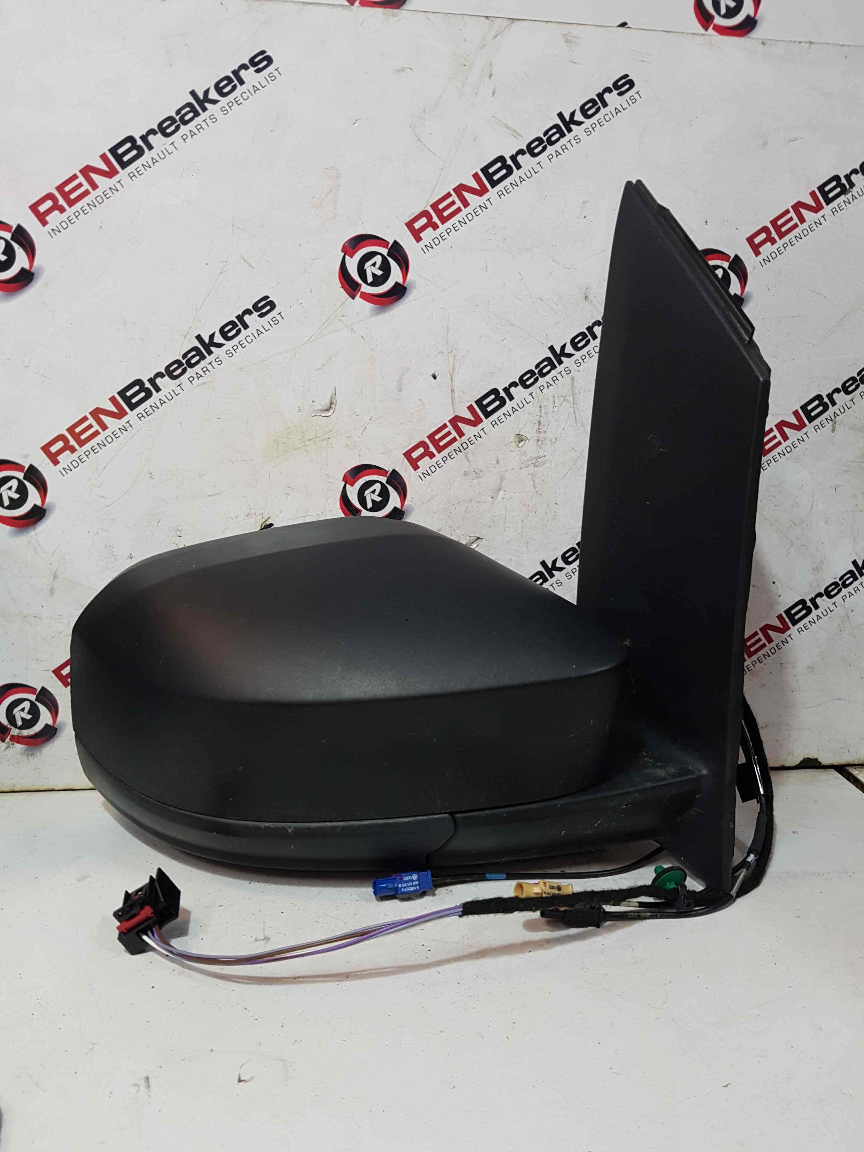 Volkswagen Caddy 2K 2015-2024 Drivers OSF Front Wing Mirror Plain Black Electric
