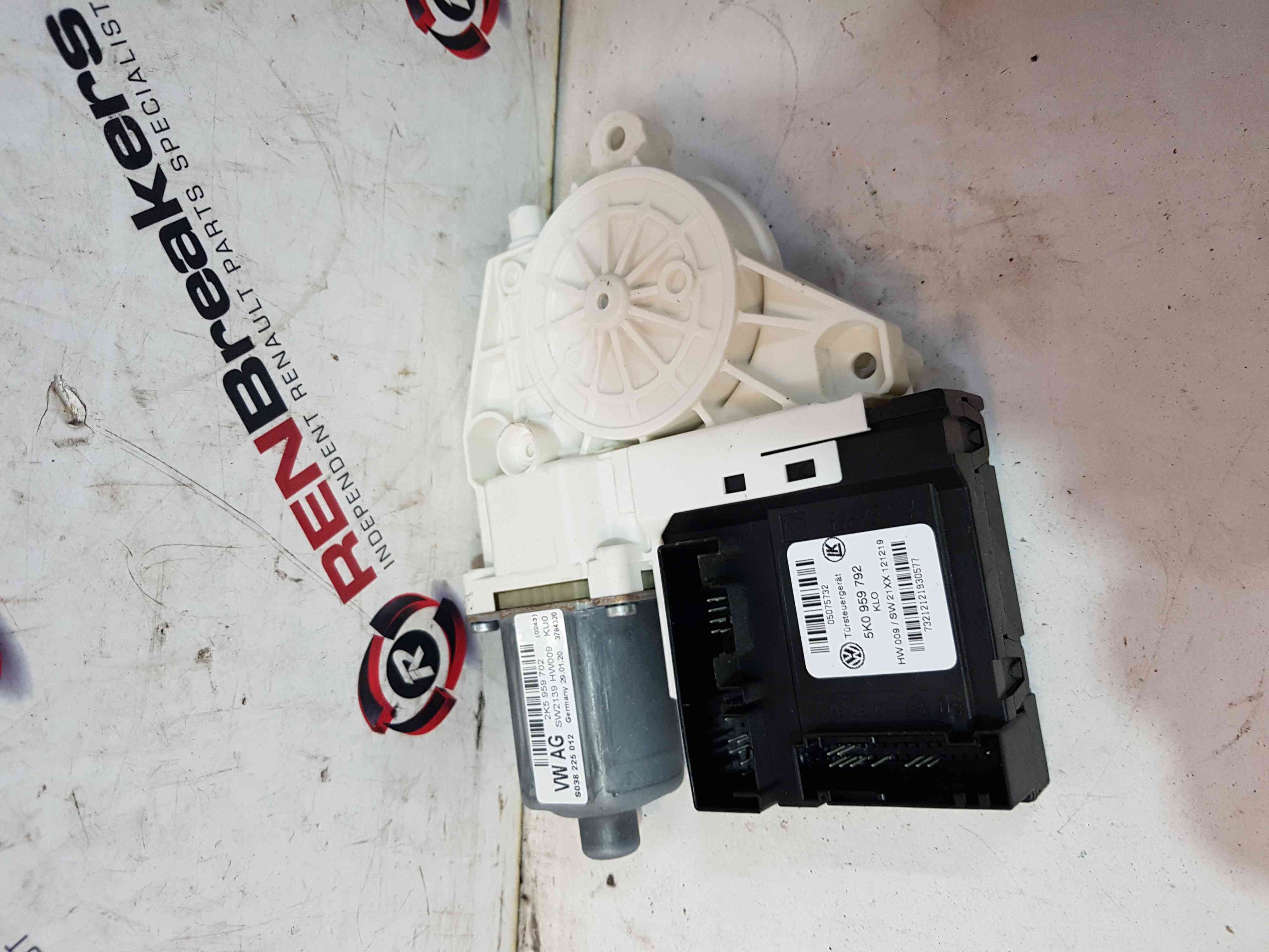 Volkswagen Caddy 2K 2015-2024 Passenger NSF Front Window Motor 5K0959792