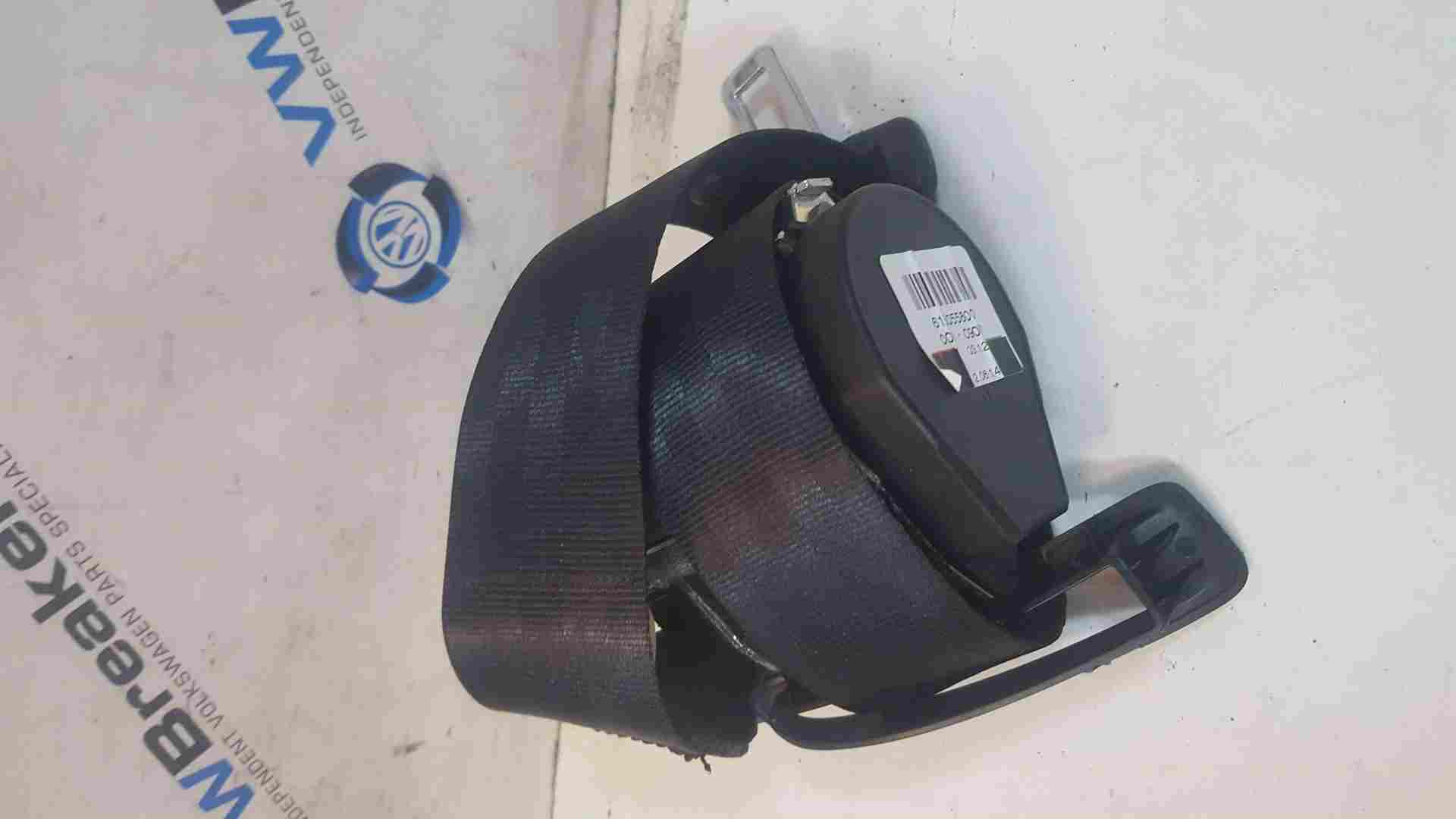 Volkswagen Cc 2012-2017 Drivers OSR Rear Seat Belt 615055800