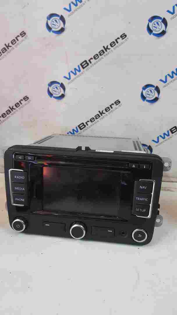 Volkswagen Cc 2012-2017 Radio Cd Player Head Unit sat nav 3C8035279S