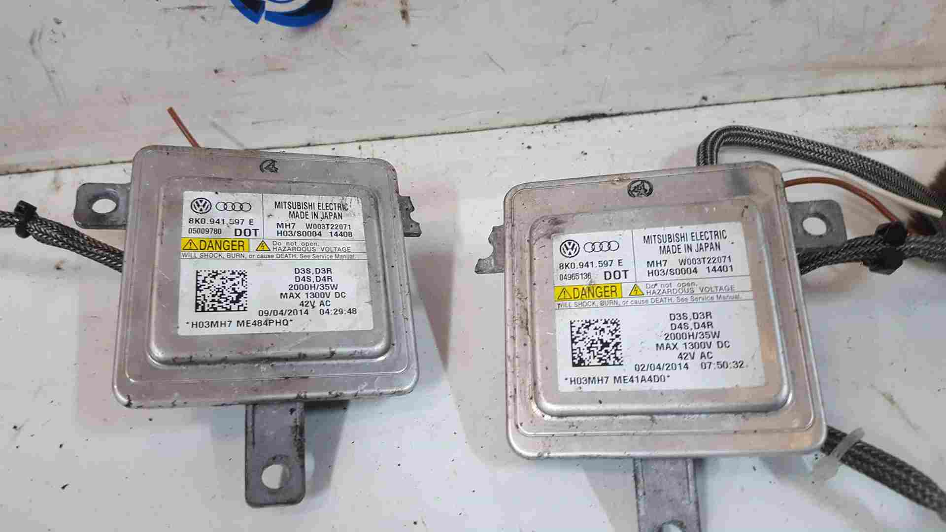 Mitsubishi Audi VW D3S Xenon Ballast ECU 8K0941597E 