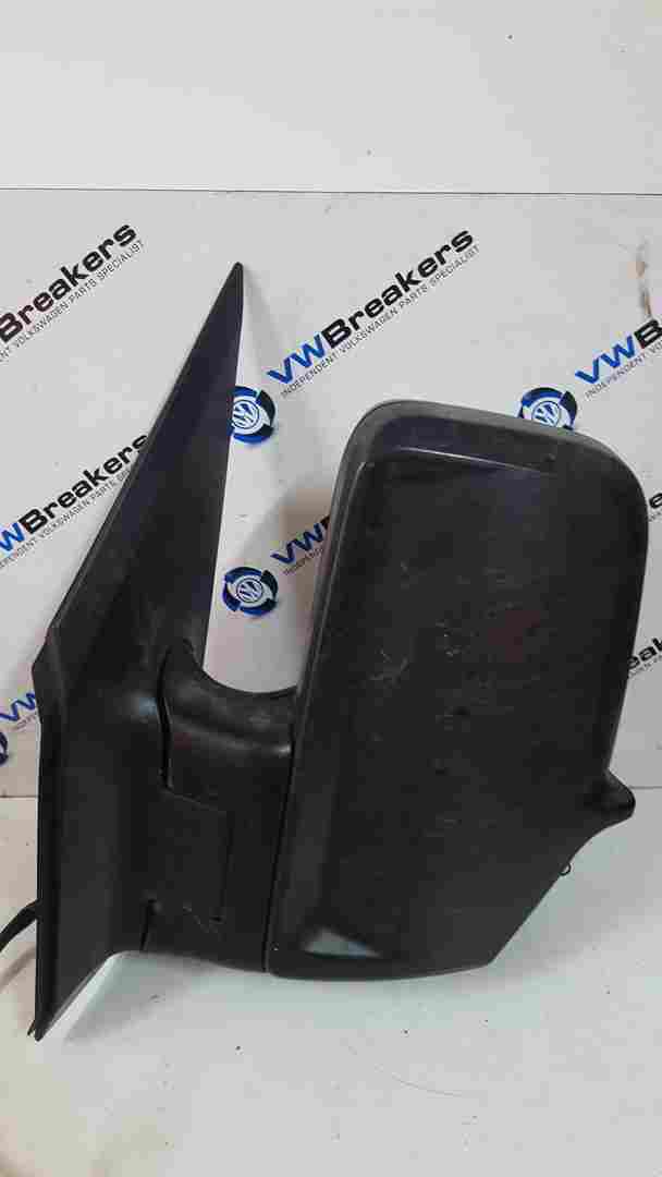 Volkswagen Crafter 2006-2010 Passenger NS Wing Mirror Plain Black