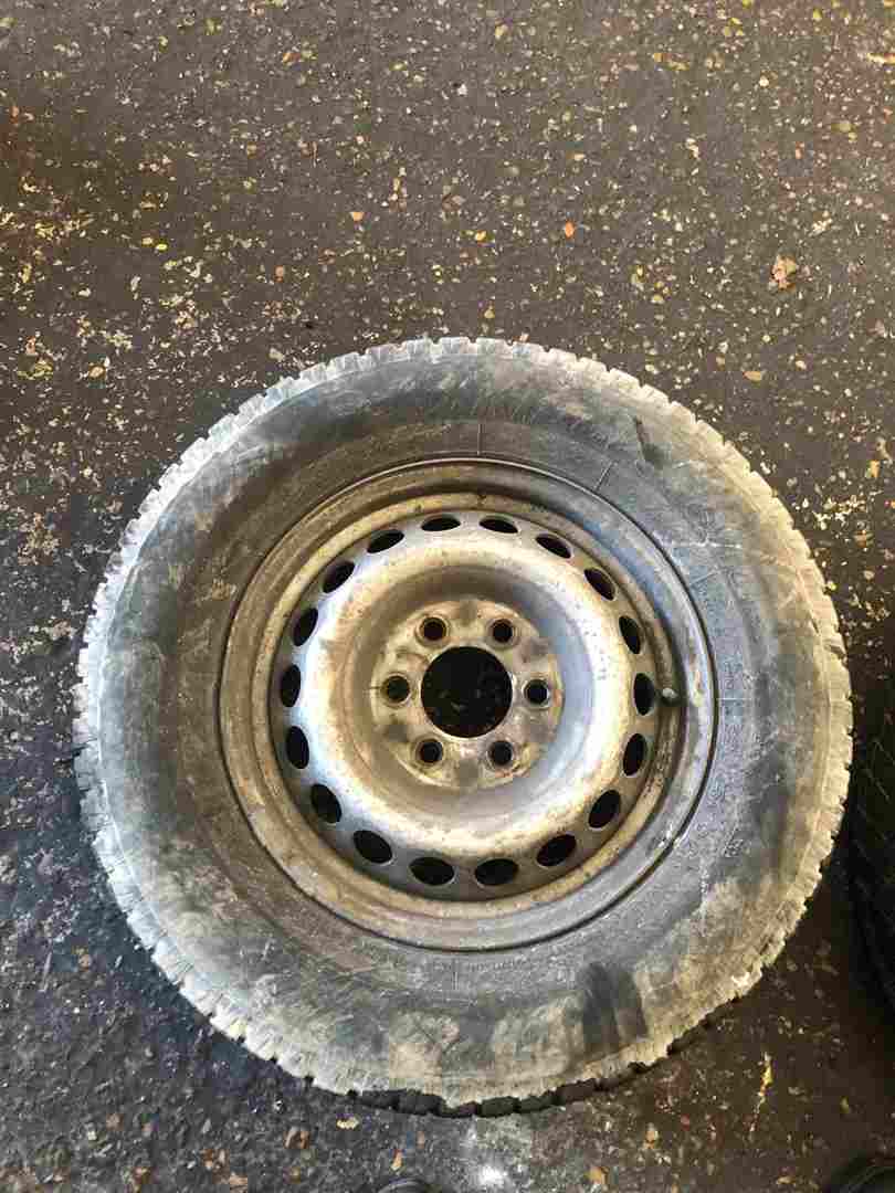 Volkswagen Crafter 2006-2010 Steel Wheel Bridgestone Tyre 235 65 16 4Mm Sprinter