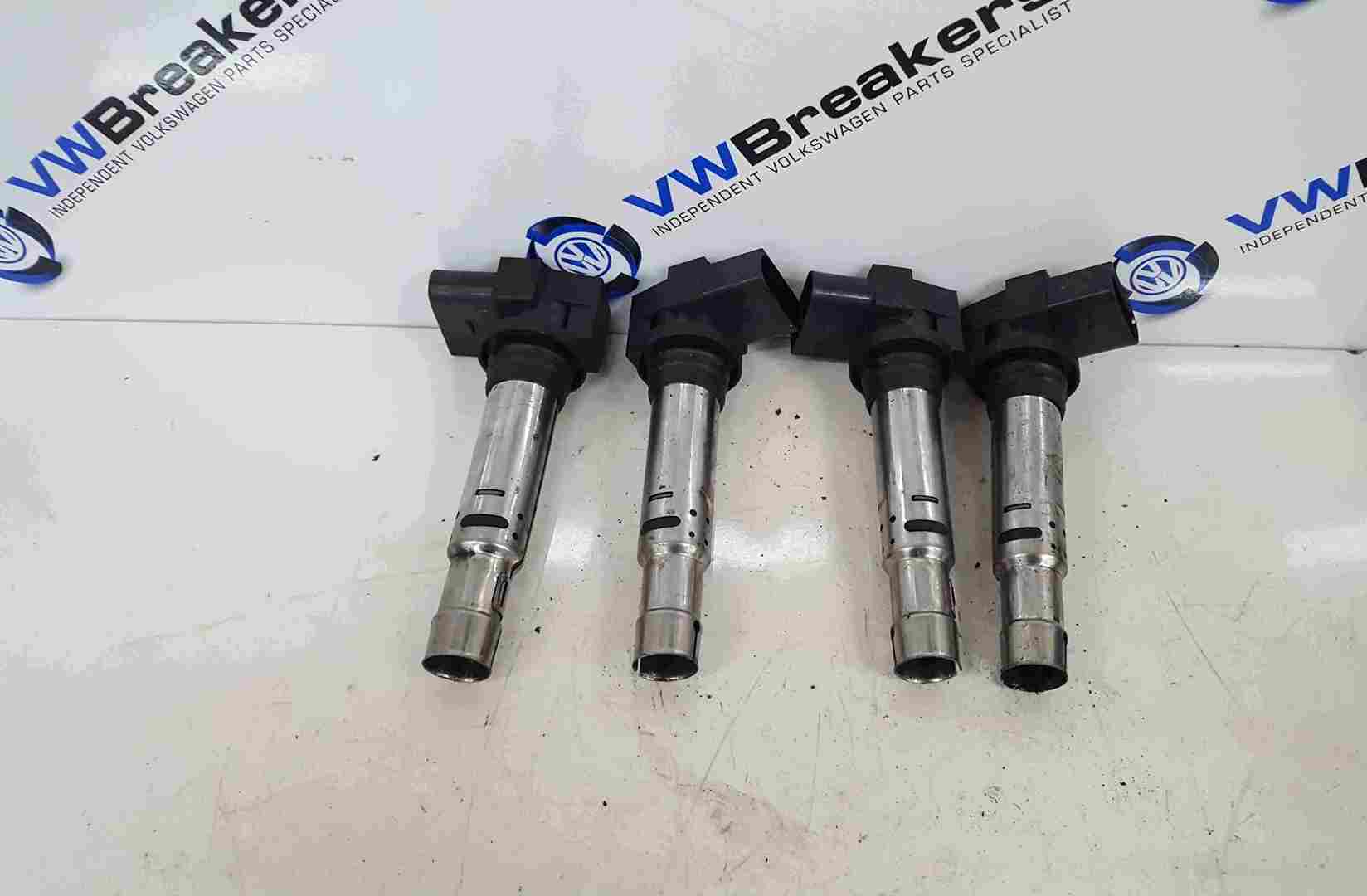 Volkswagen EOS 2005-2016 1.4 TSi Ignition Coil Pack Pencils X4 CAVD