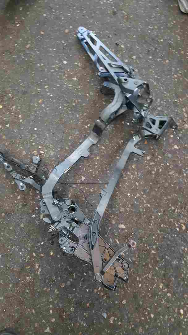 Volkswagen EOS 2005-2016 Drivers OSR Roof Folding Hinge Mechanism 1Q0871029C