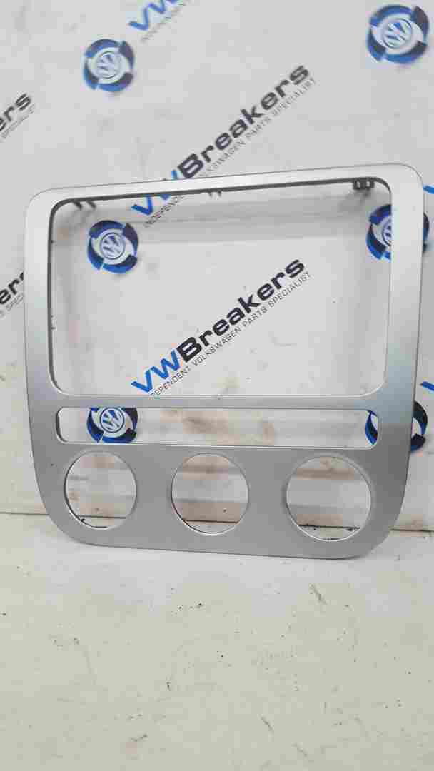 Volkswagen EOS 2005-2016 Heater Controls Climate Control Surround Trim Silver