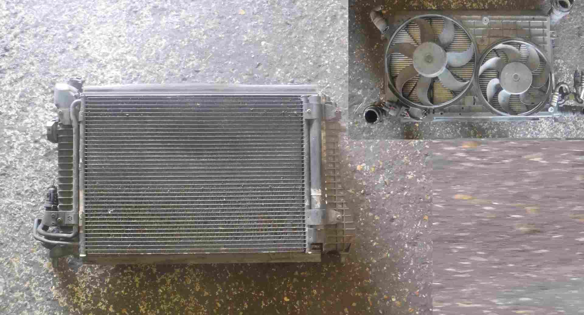 Volkswagen EOS 2005-2016 Radiator Cooling Fan Rad Pack