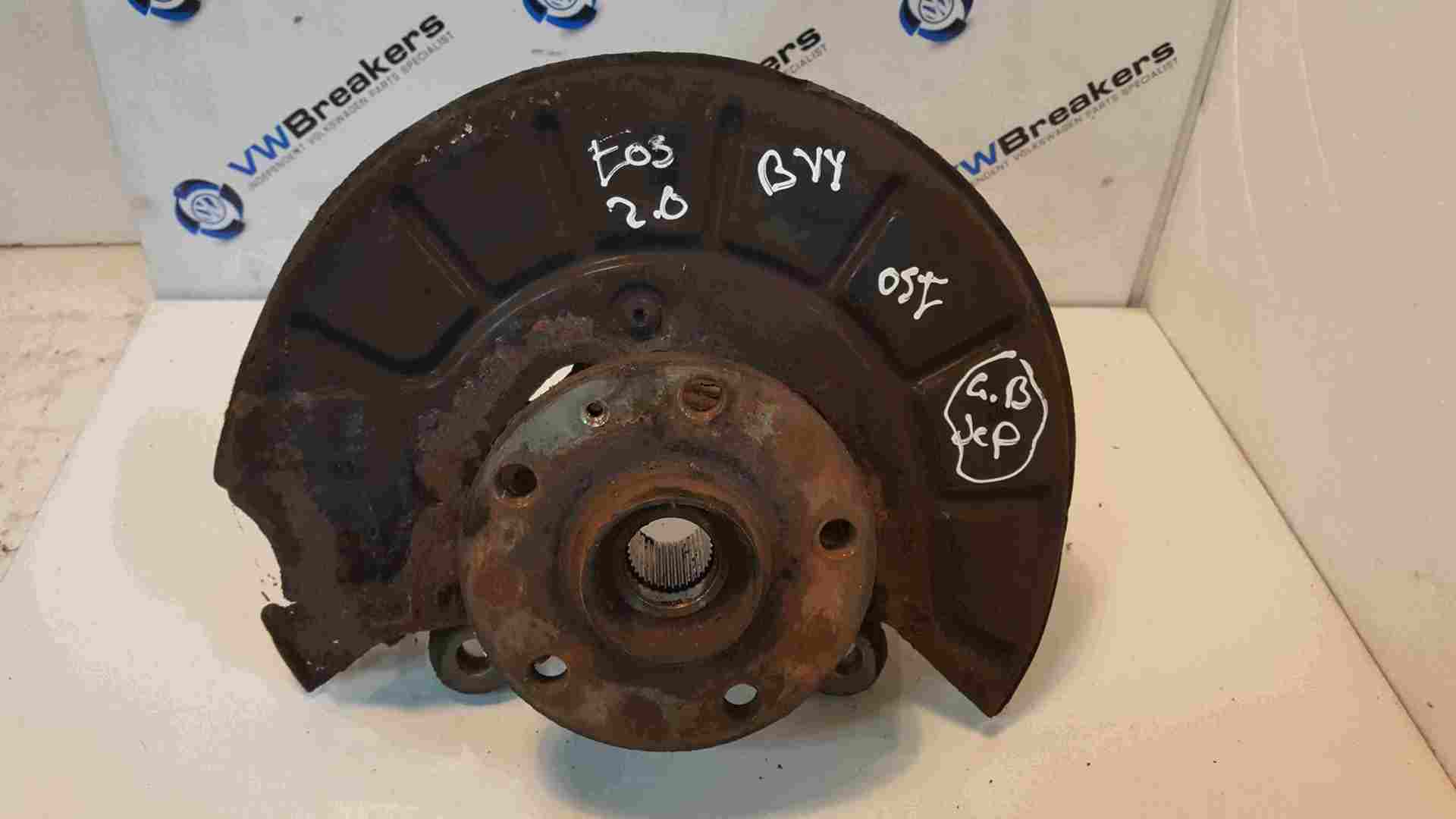 Volkswagen EOS 2006-2015 2.0 FSi Drivers OSF Front Wheel Hub