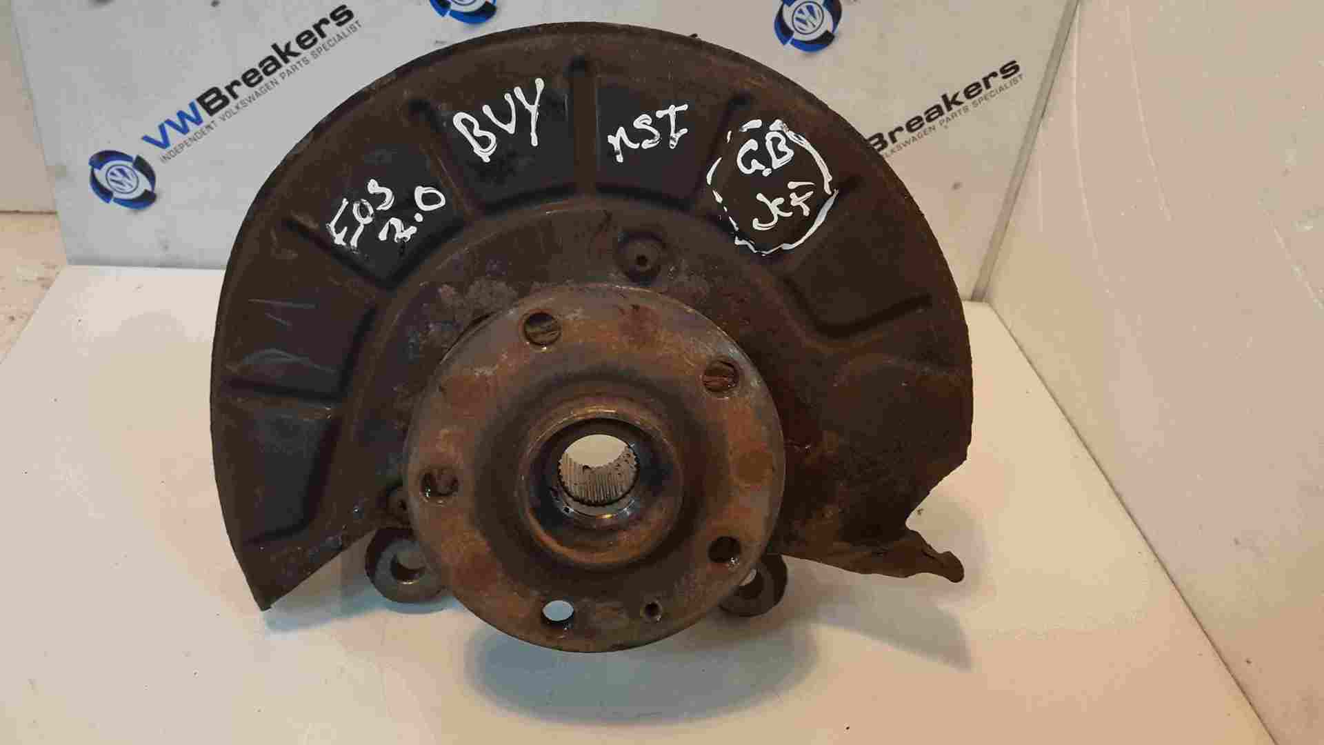 Volkswagen EOS 2006-2015 2.0 FSi Passenger NSF Front Wheel Hub