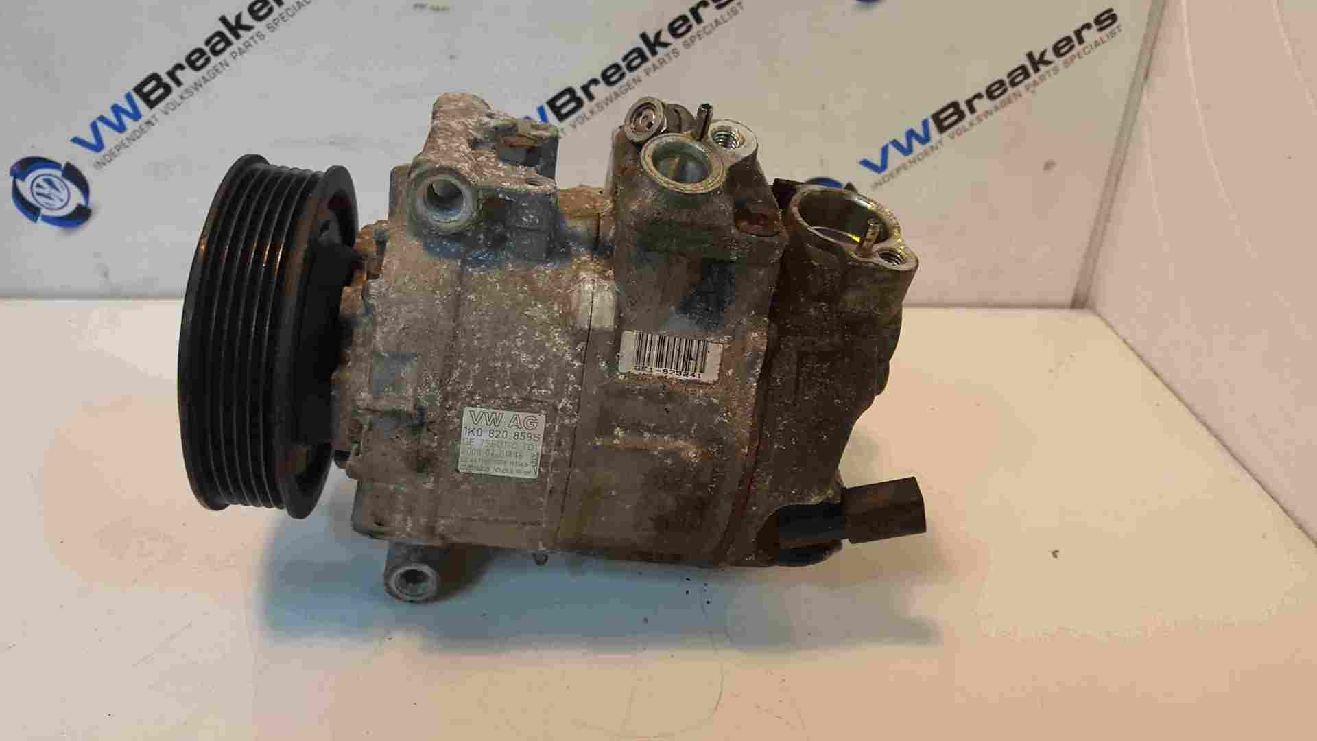 Volkswagen EOS 2006-2015 Aircon Pump Compressor Unit 1K0820859S