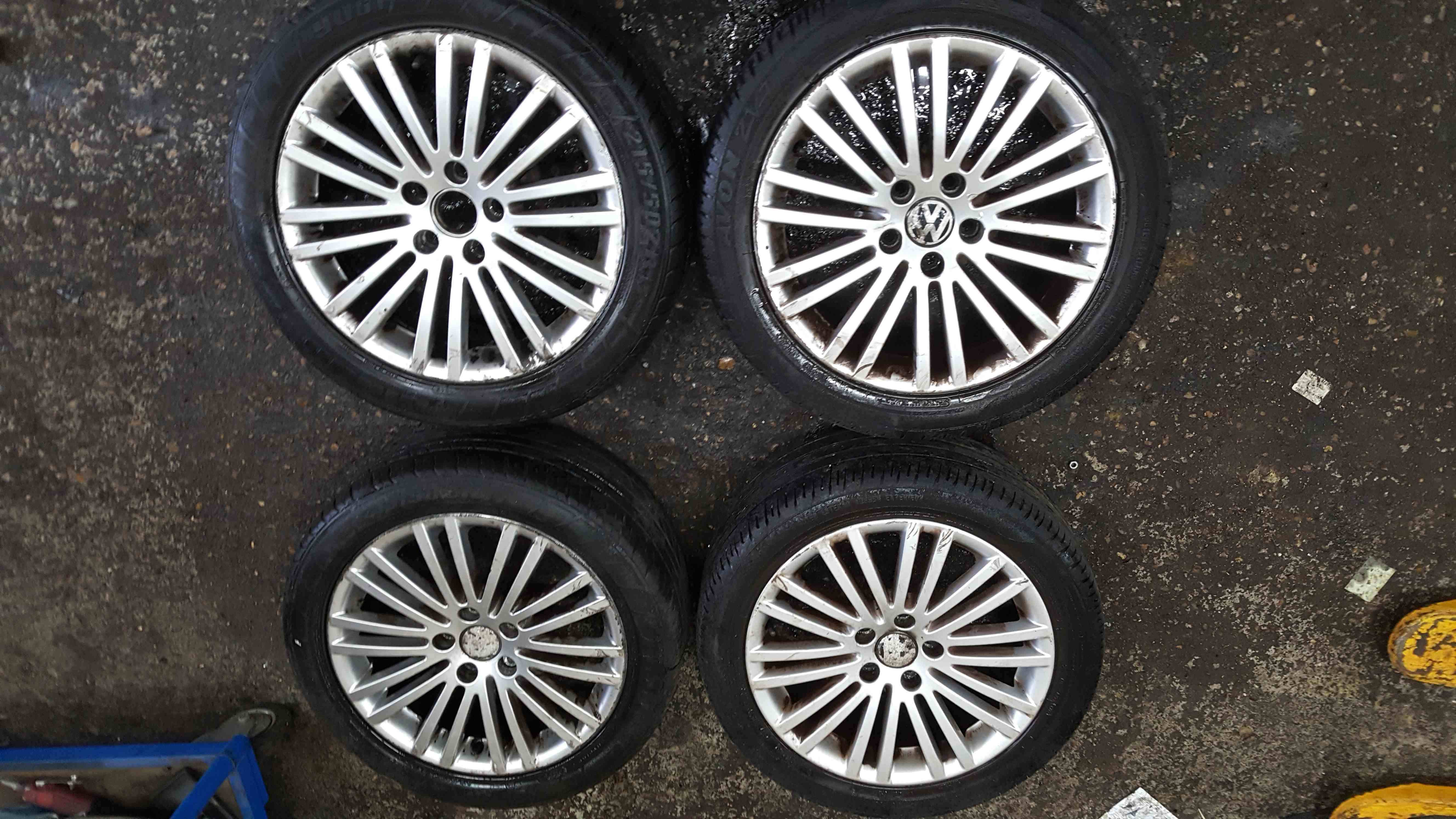 Volkswagen EOS 2006-2015 Alloy Wheels Set 17inch X4 3/5