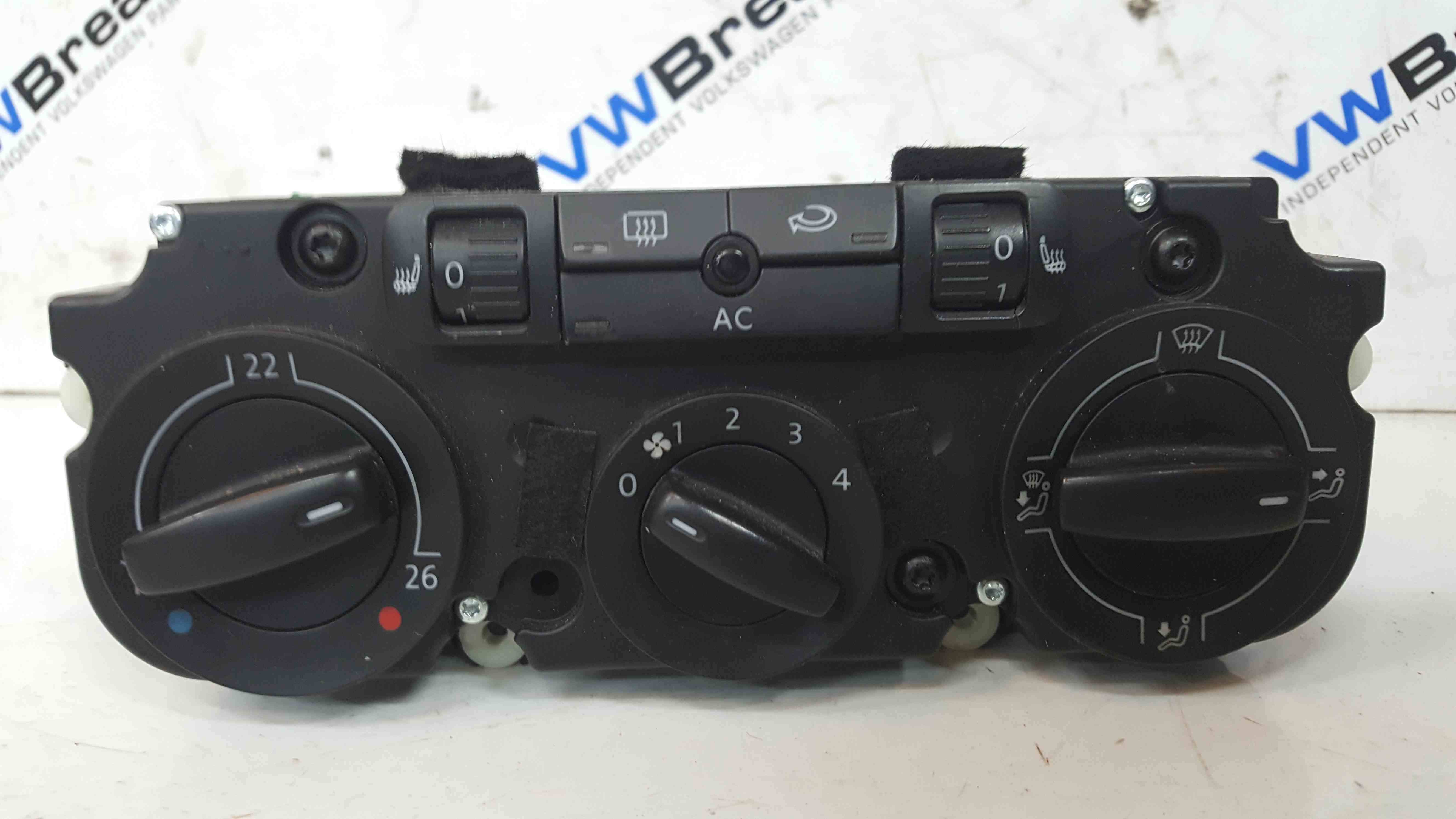 Volkswagen EOS 2006-2015 Heater Controls Dials Switches AC HEATED SEATS DIAL