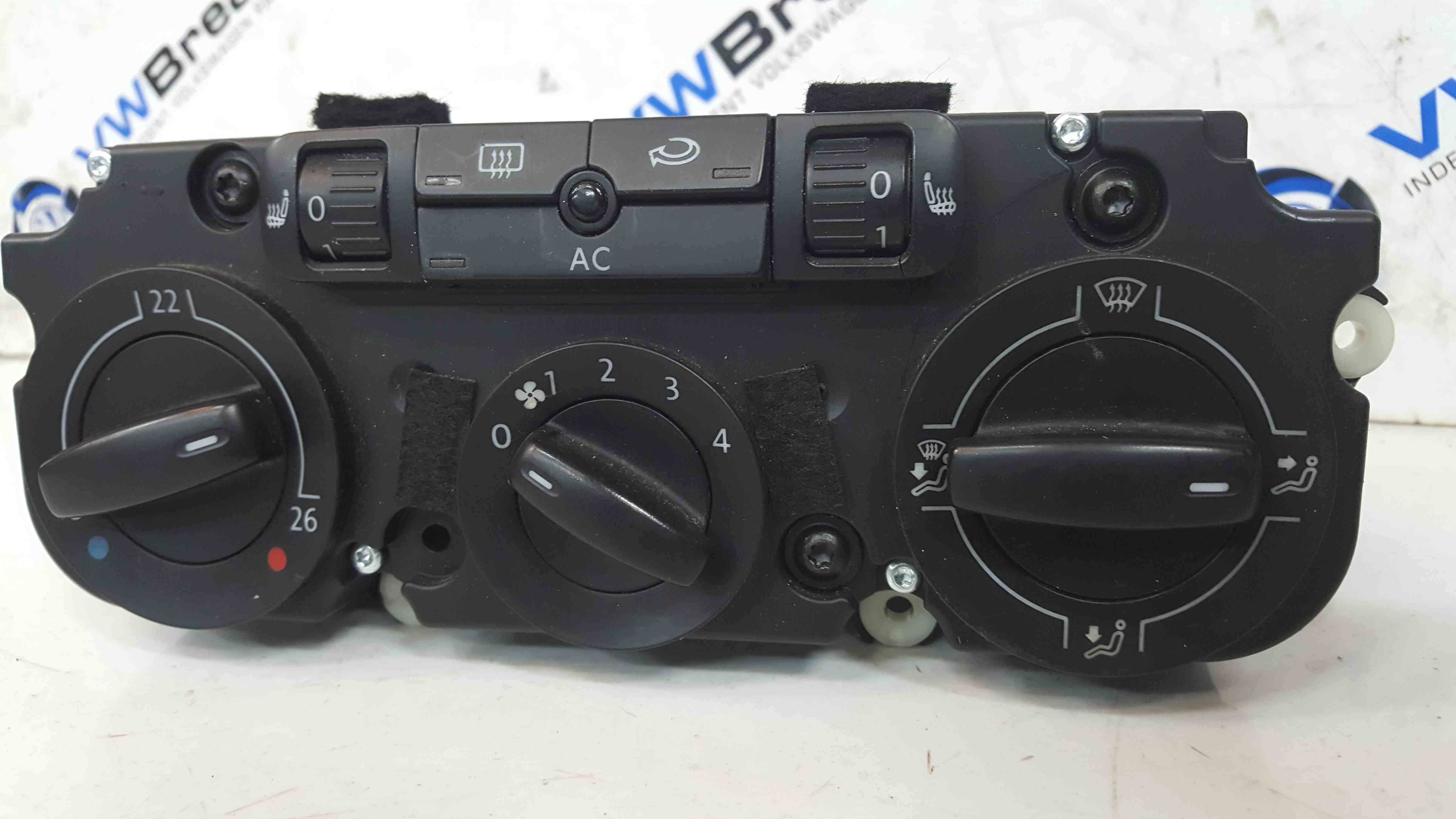 Volkswagen EOS 2006-2015 Heater Controls Dials Switches AC HEATED SEATS DIAL