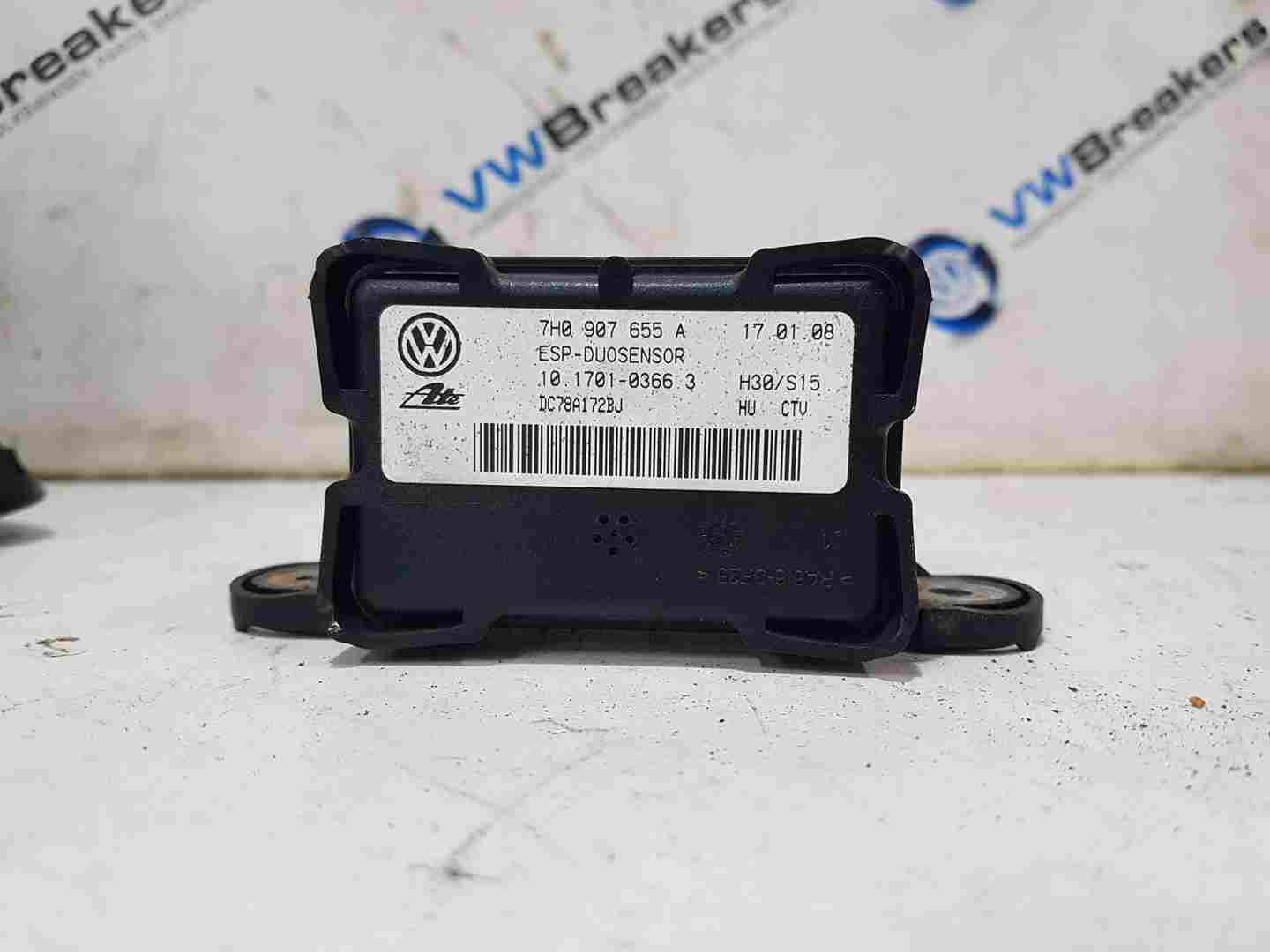 Volkswagen EOS MK1 2005-2016 YAW Sensor Control Module 7H0907655a