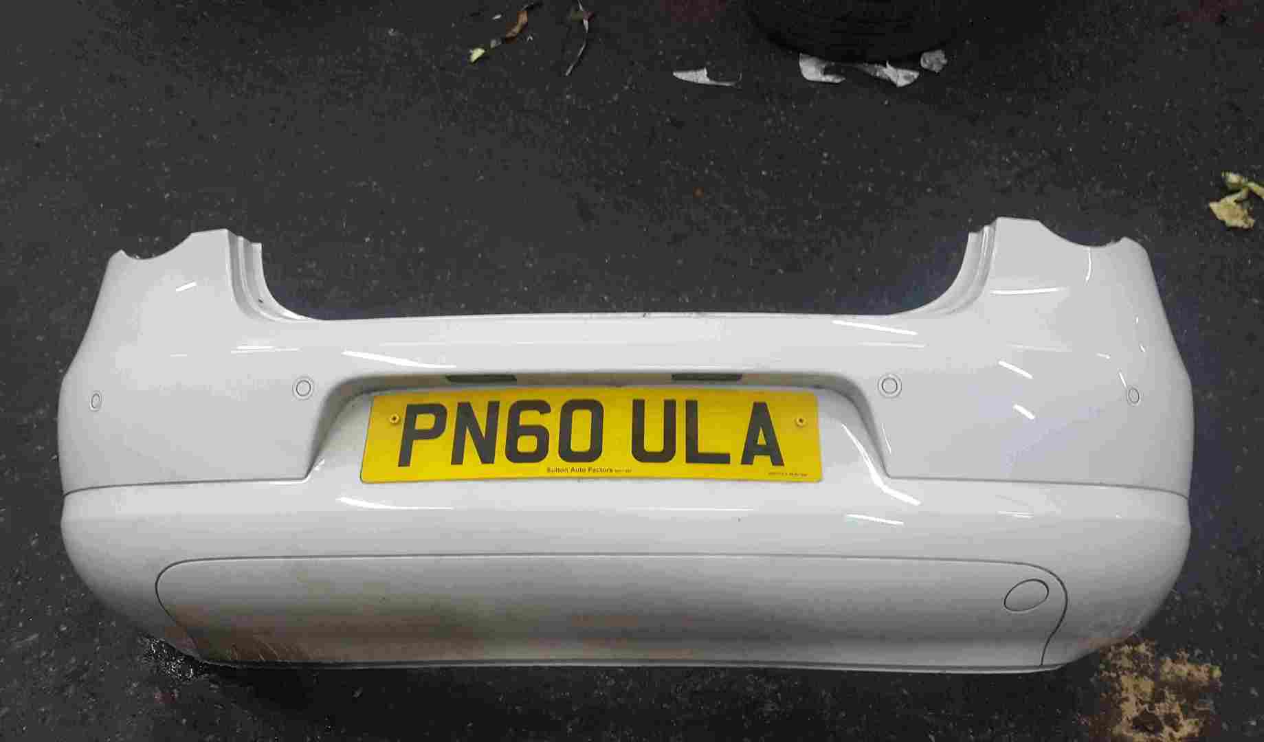 Volkswagen Eos 2005-2016 Rear Bumper White LB9A
