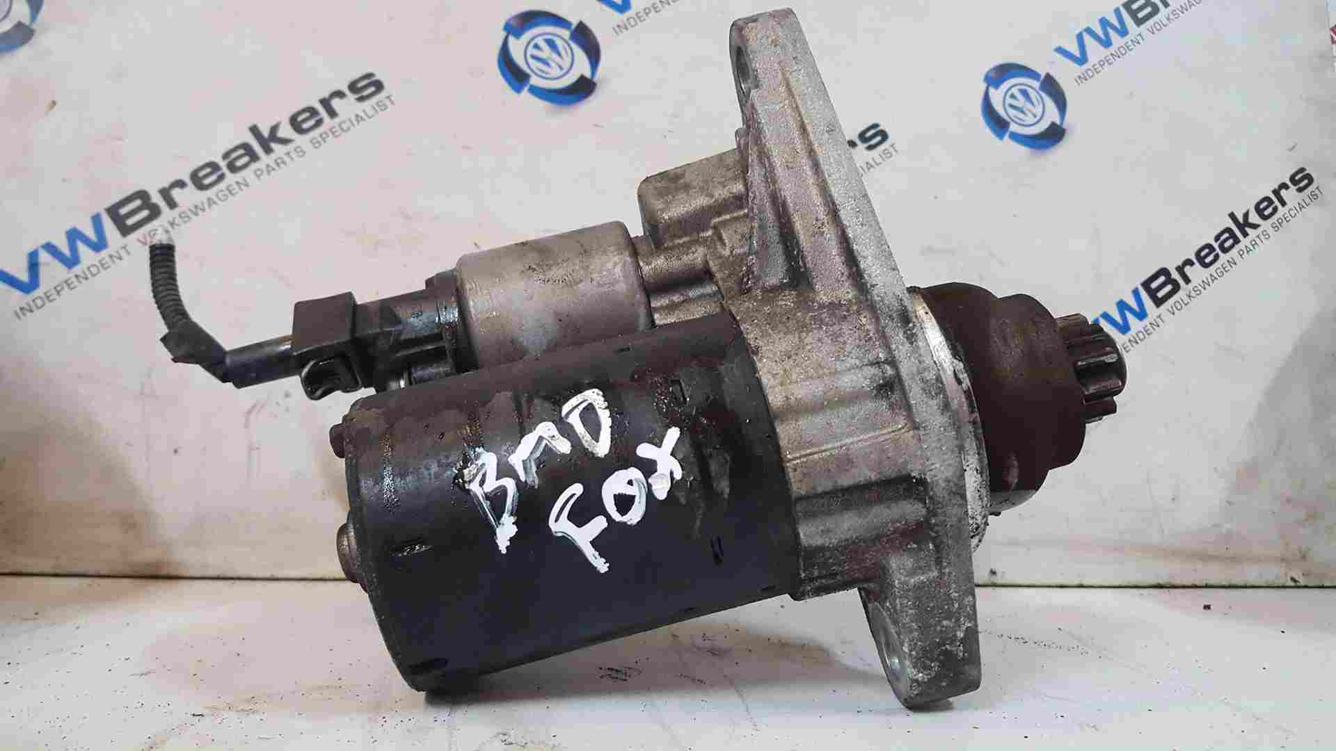 Volkswagen FOX 2005-2011 1.2 6V Starter Motor Starting BMD 