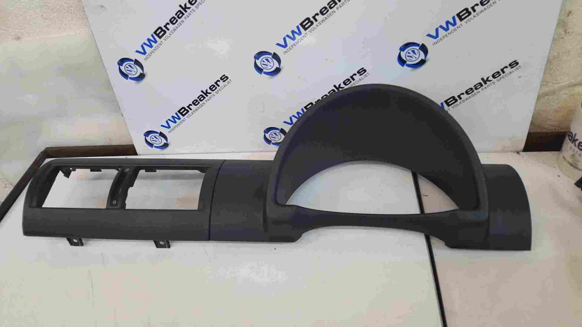 Volkswagen Fox 2005-2011 Dashboard Clock Surround Plastic 5Z2858069