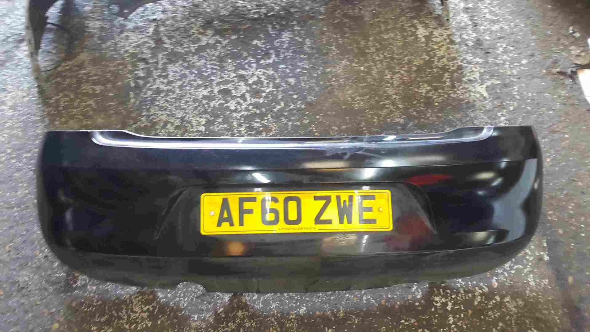 Volkswagen Fox 2005-2011 Rear Bumper Black LO41 L041