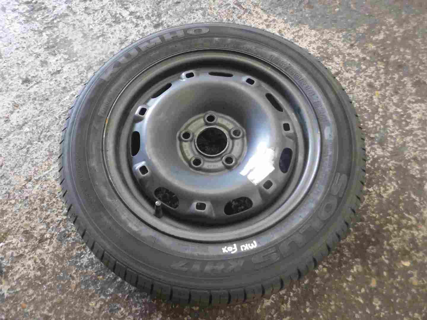 Volkswagen Fox MK1 2005-2011 Steel Wheel RIM  Tyre Tread 185 60 14 7Mm 5/5