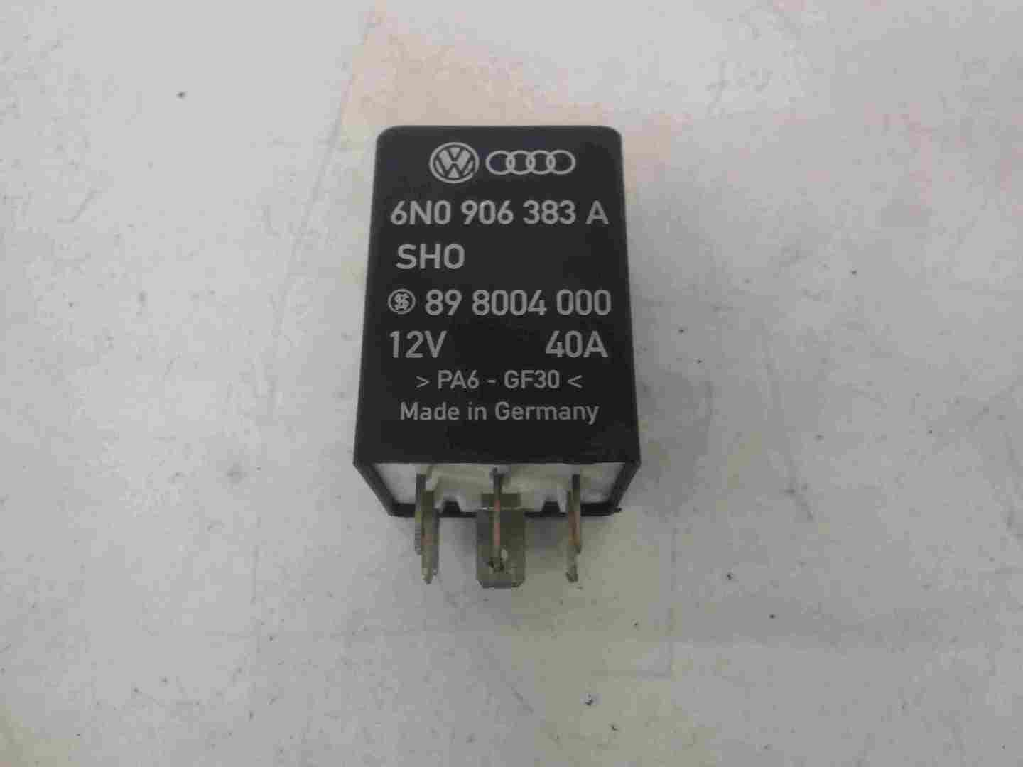 Volkswagen Fuel Pump Relay 6N0906383A - Store - Used Volkswagen Parts ...