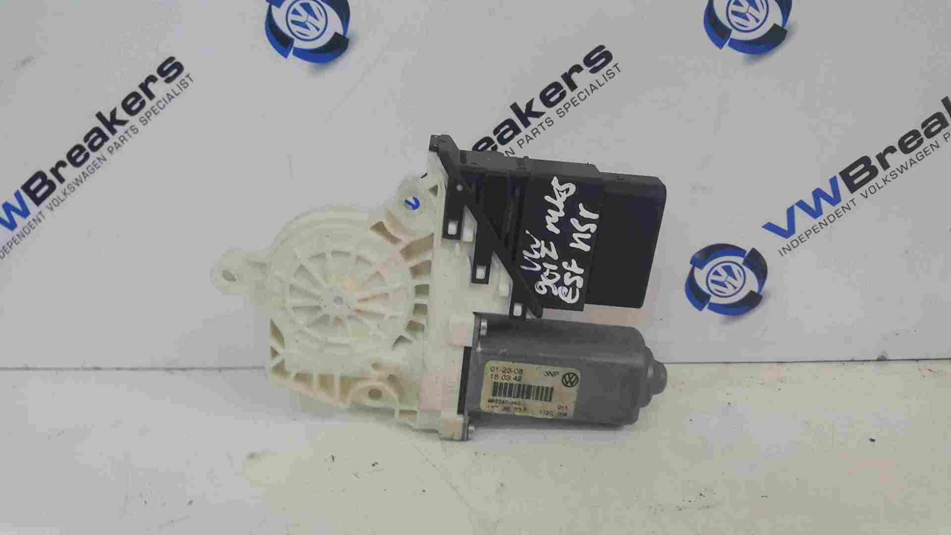 Volkswagen Golf Estate MK5 2003-2009 Passenger NSR Rear Window Motor