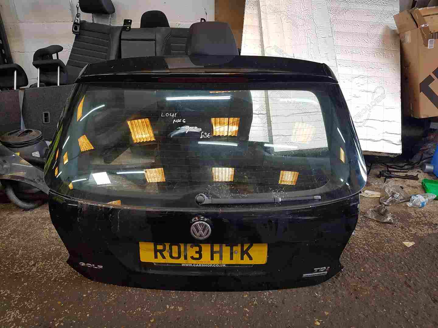 Volkswagen Golf Estate MK6 2009-2012 Rear Boot Tailgate Black L041