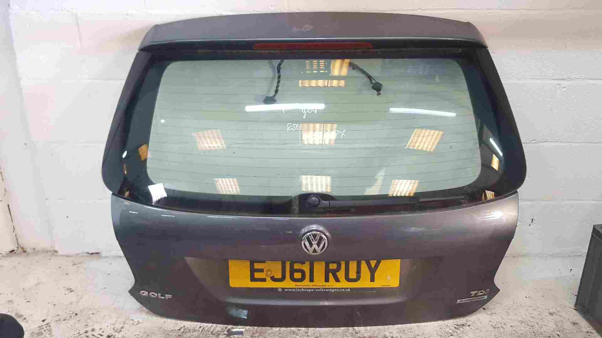Volkswagen Golf Estate MK6 2009-2012 Rear Boot Tailgate Grey LD7X 