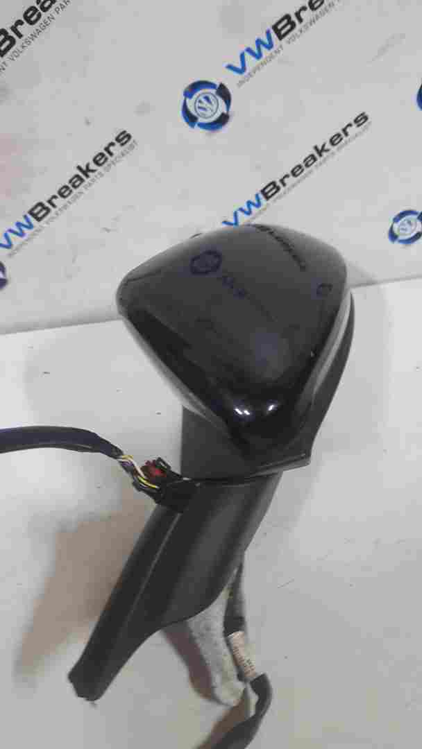 Volkswagen Golf Estate MK7 2012-2017 Passenger Ns Wing Mirror Black Lc9x