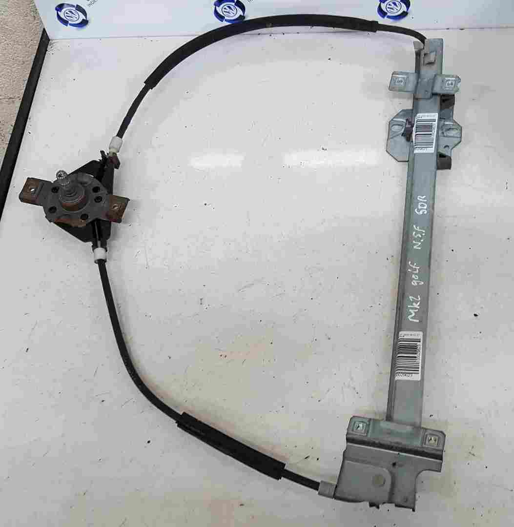 Volkswagen Golf MK2 1983-1992 Passenger NSF Front Window Regulator
