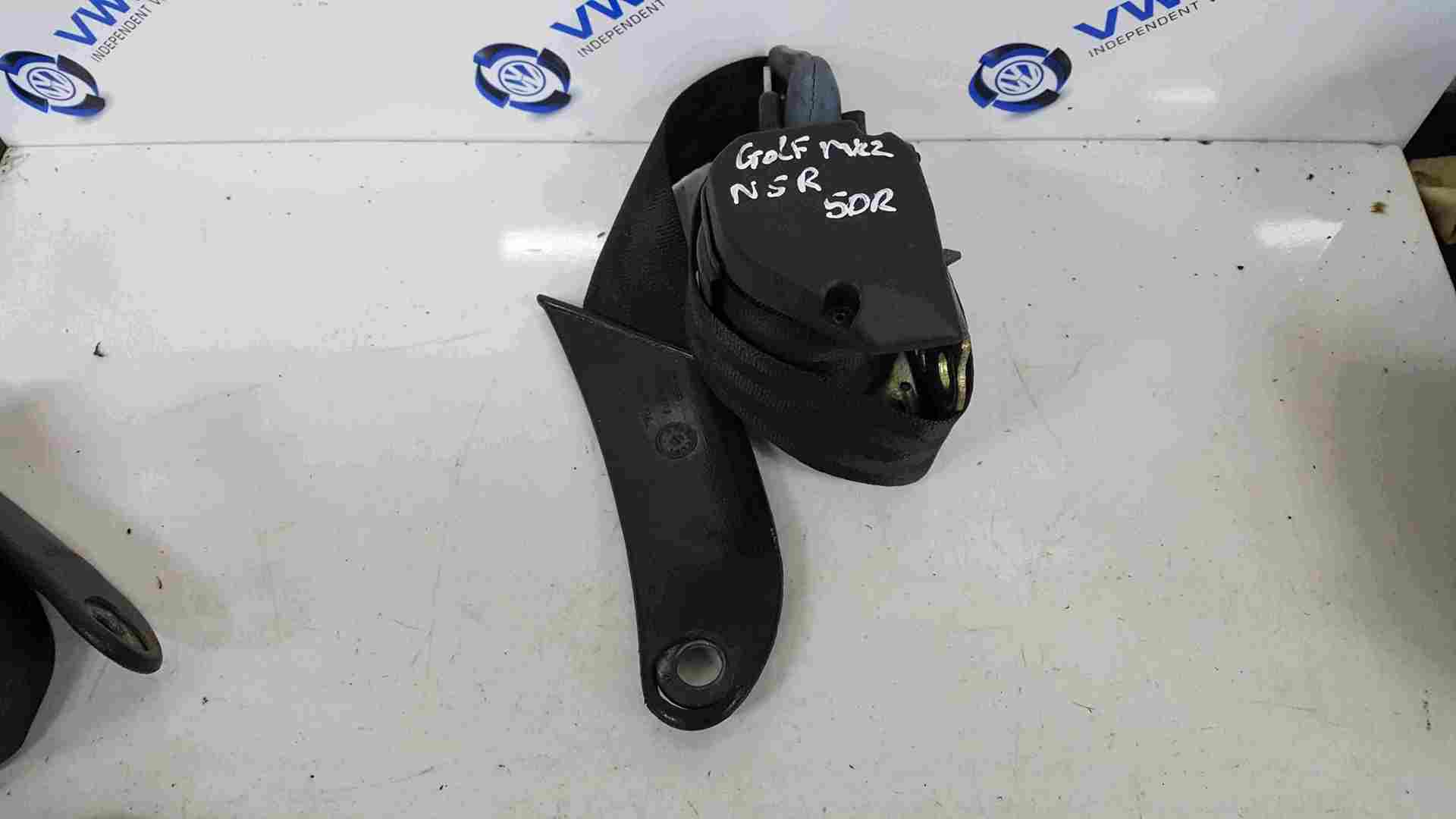 Volkswagen Golf MK2 1983-1992 Passenger NSR Rear Seat Belt