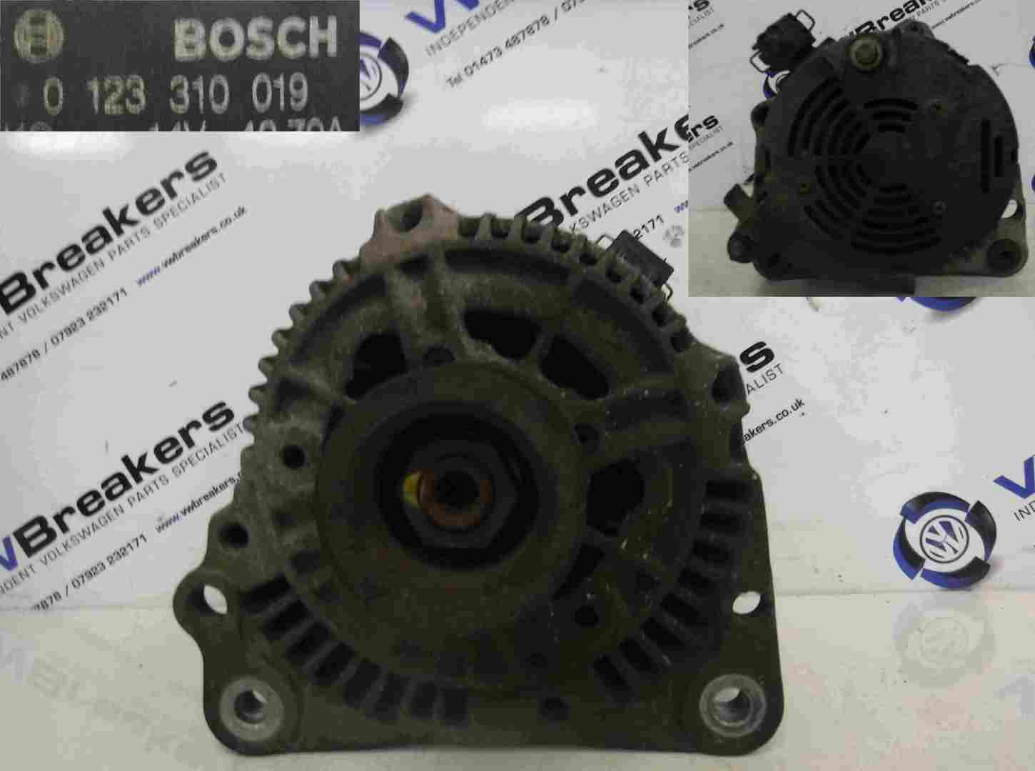 Volkswagen Golf MK3 1991-1999 1.4 8v Alternator AEX 028903025H 0123310019
