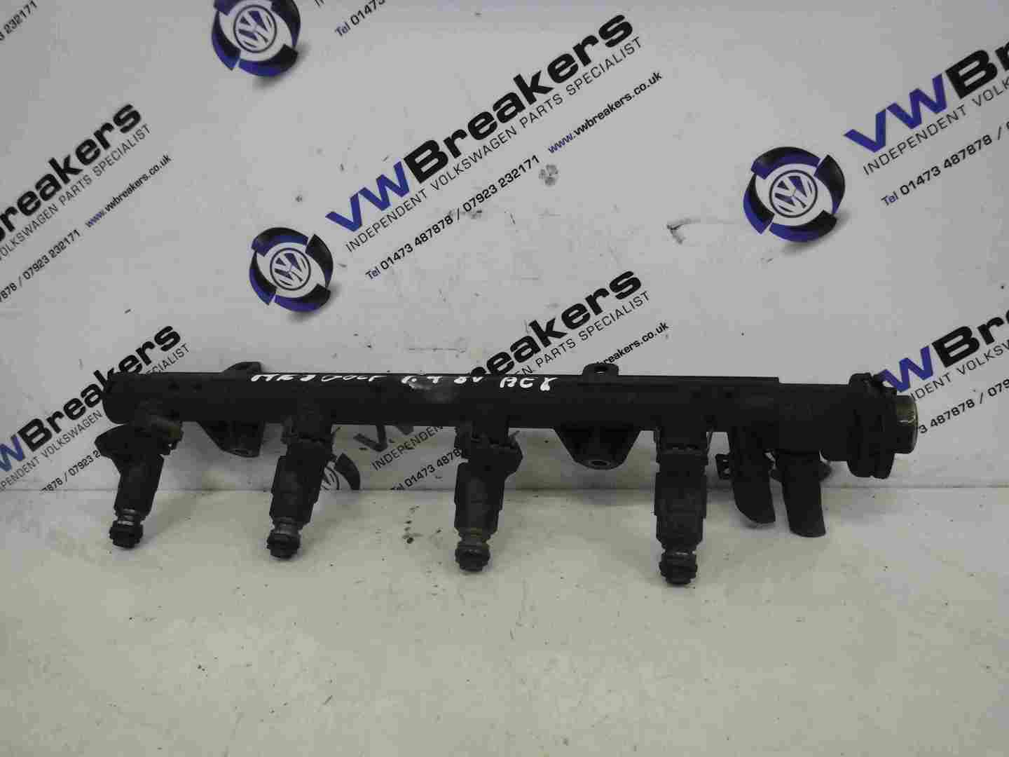Volkswagen Golf MK3 1991-1999 1.4 8v Fuel Injectors X4 Set  Rail AEX 030133319G