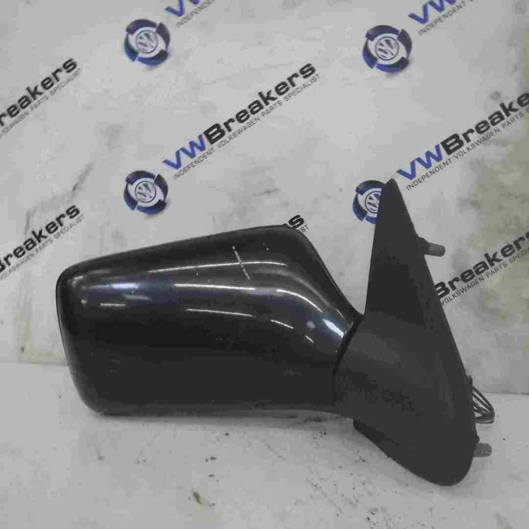 Volkswagen Golf MK3 1991-1999 Drivers OS Wing Mirror Black LA9V Electric