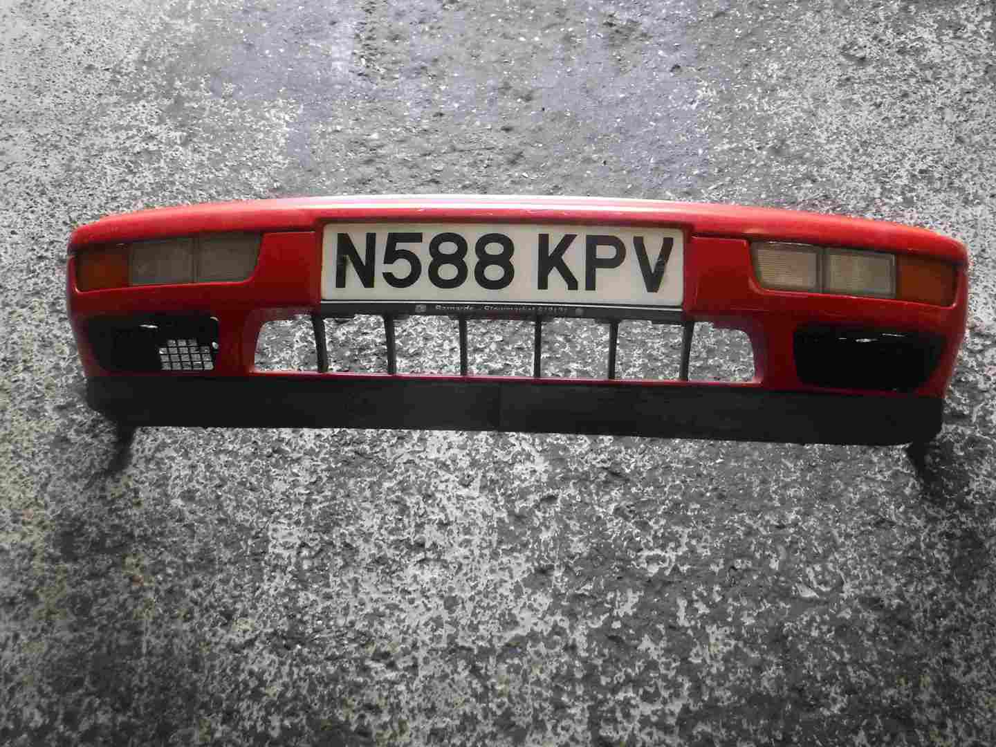 Volkswagen Golf MK3 1991-1999 Front Bumper Red D8 With Splitter