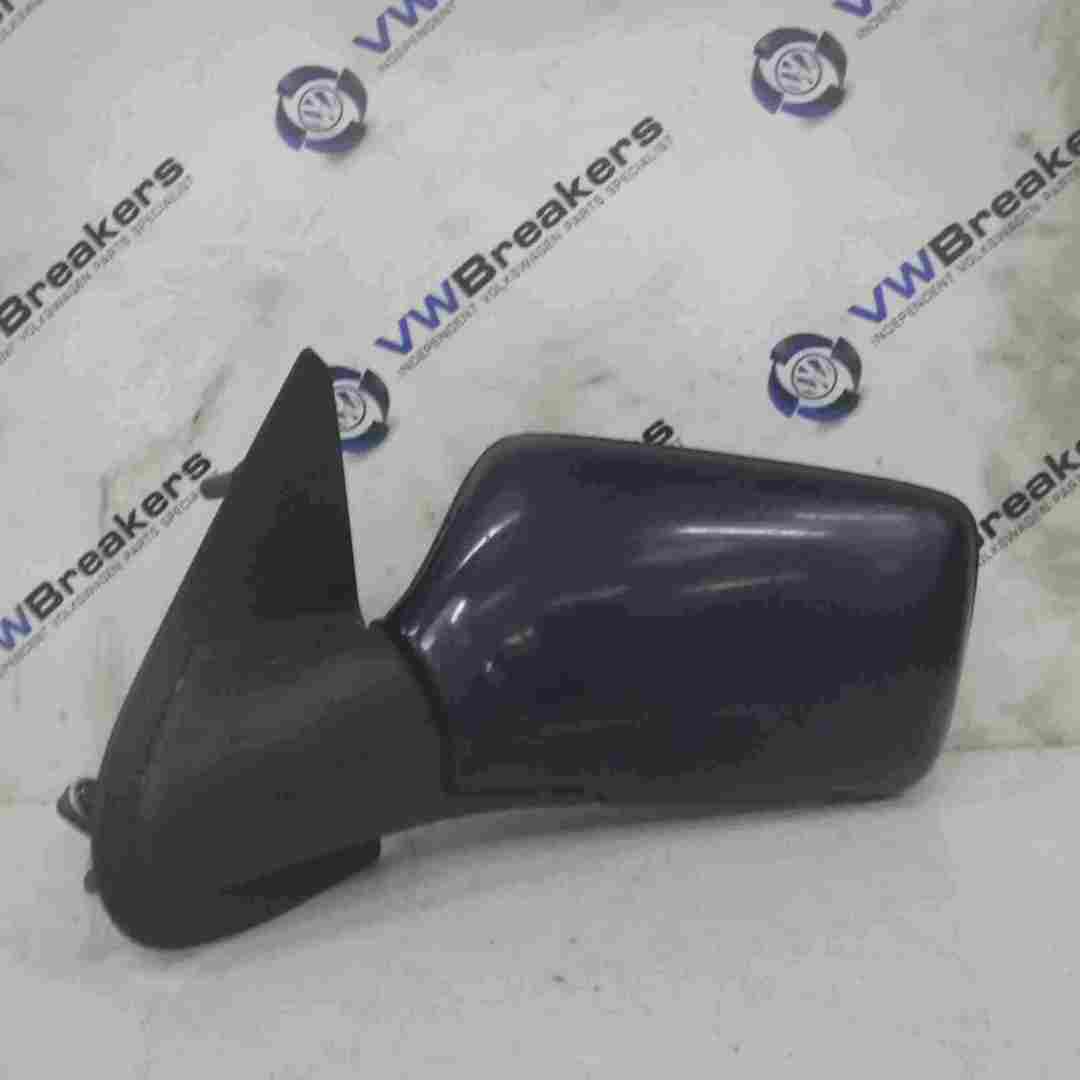 Volkswagen Golf MK3 1991-1999 Passenger NS Wing Mirror Blue LC5L Electric