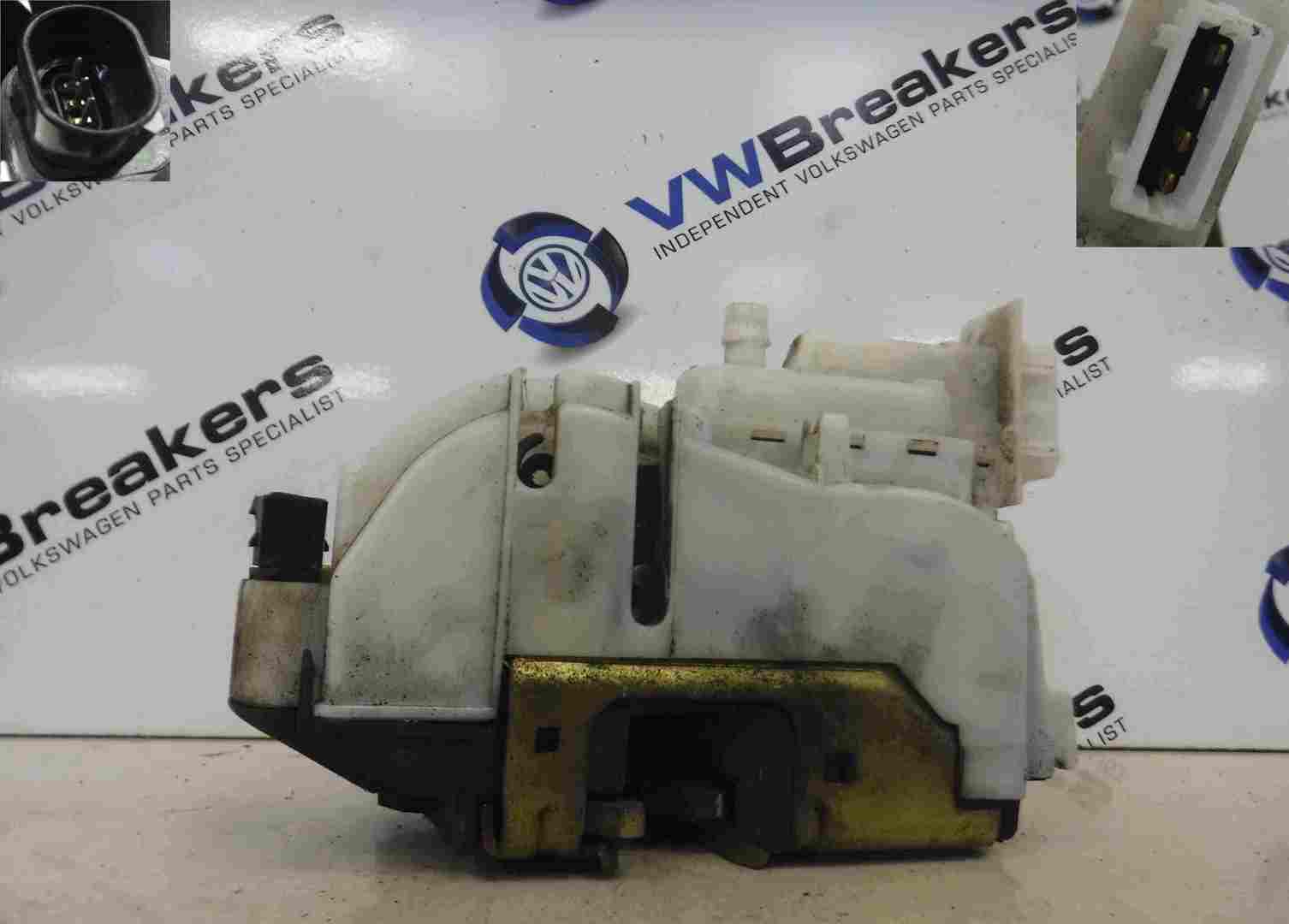 Volkswagen Golf MK3 1991-1999 Passenger NSF Front Door Lock Mechanism 1H0862153A