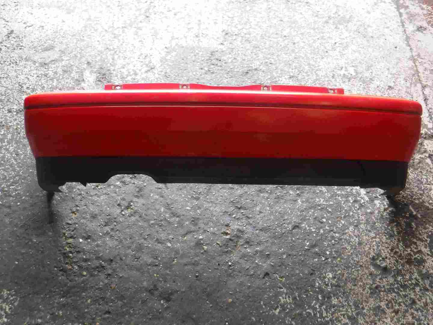 Volkswagen Golf MK3 1991-1999 Rear Bumper Red D8