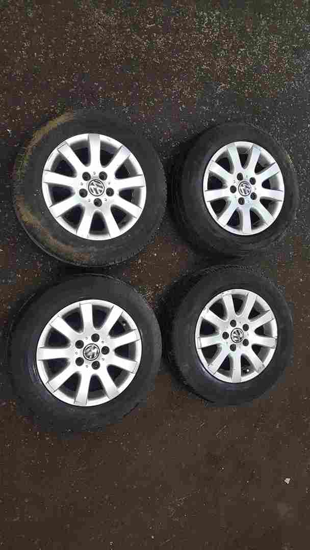 Volkswagen Golf MK4 + MK5 1997-2009 Borbet Alloy Wheels Set X4 15inch