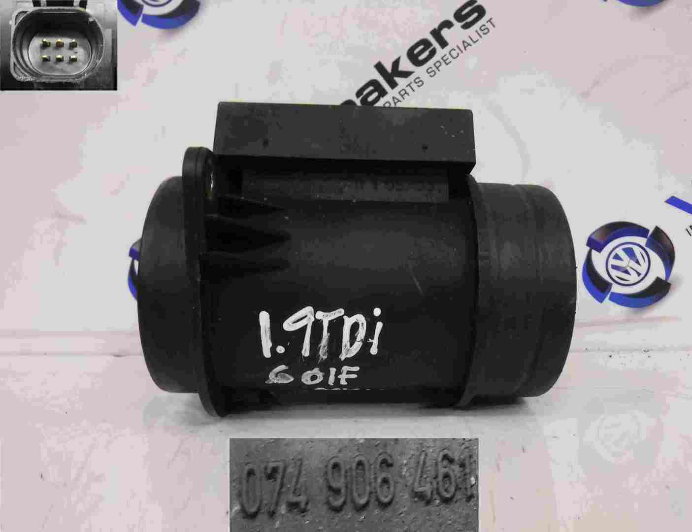 Volkswagen Golf MK4 19972004 1.9 tDi Mass Air Flow Meter Sensor