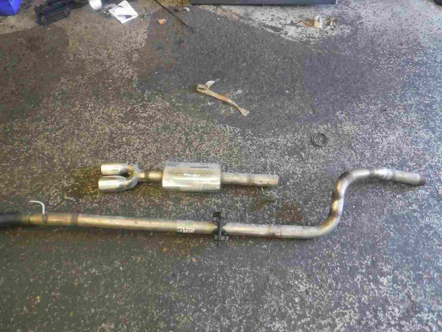 Volkswagen Golf MK4 1997-2004 1.9 GT TDI Cat Exhaust System Centre Section Box