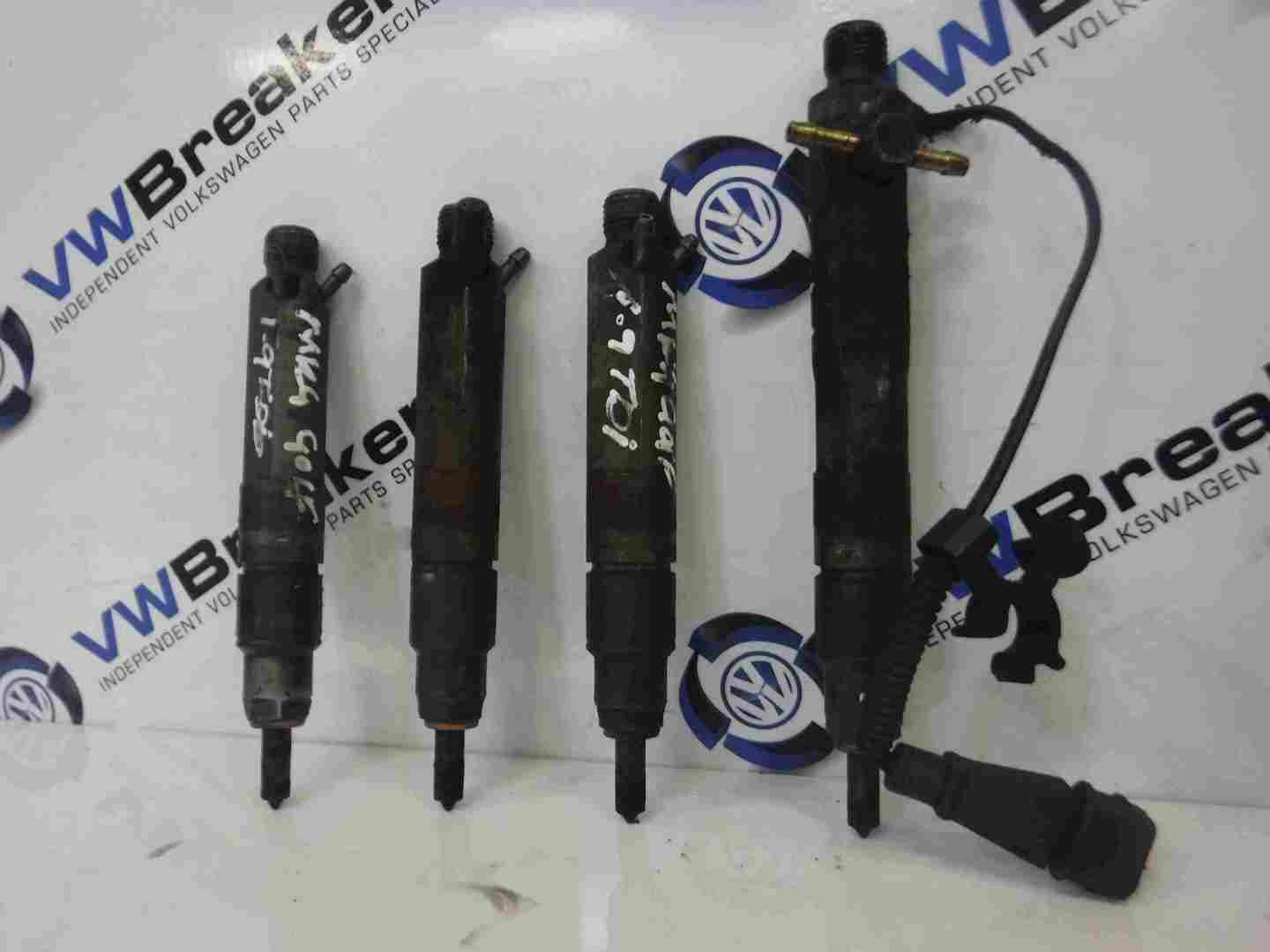 Volkswagen Golf MK4 1997-2004 1.9 TDI Diesel Fuel Injectors X4 Set 028130201T