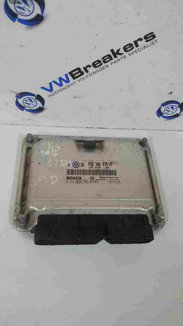 Volkswagen Golf MK4 1997-2004 1.9 TDi Engine Control Unit ECU 038906019FF
