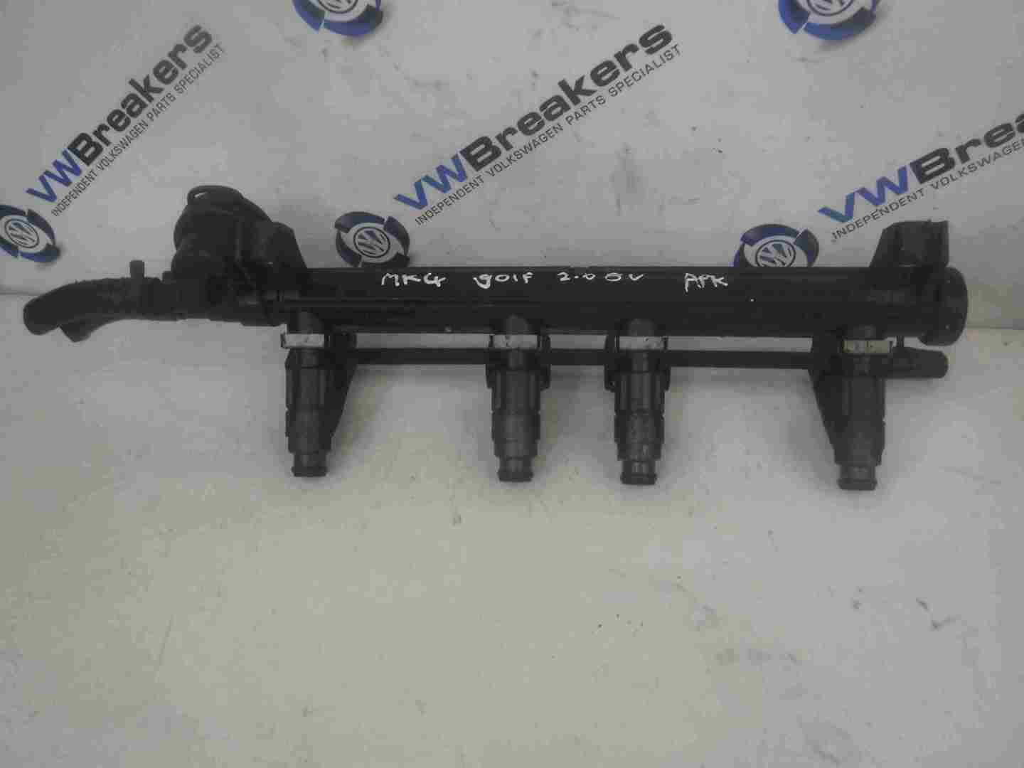 Volkswagen Golf MK4 1997-2004 2.0 8v Fuel Injectors X4 + Rail APK