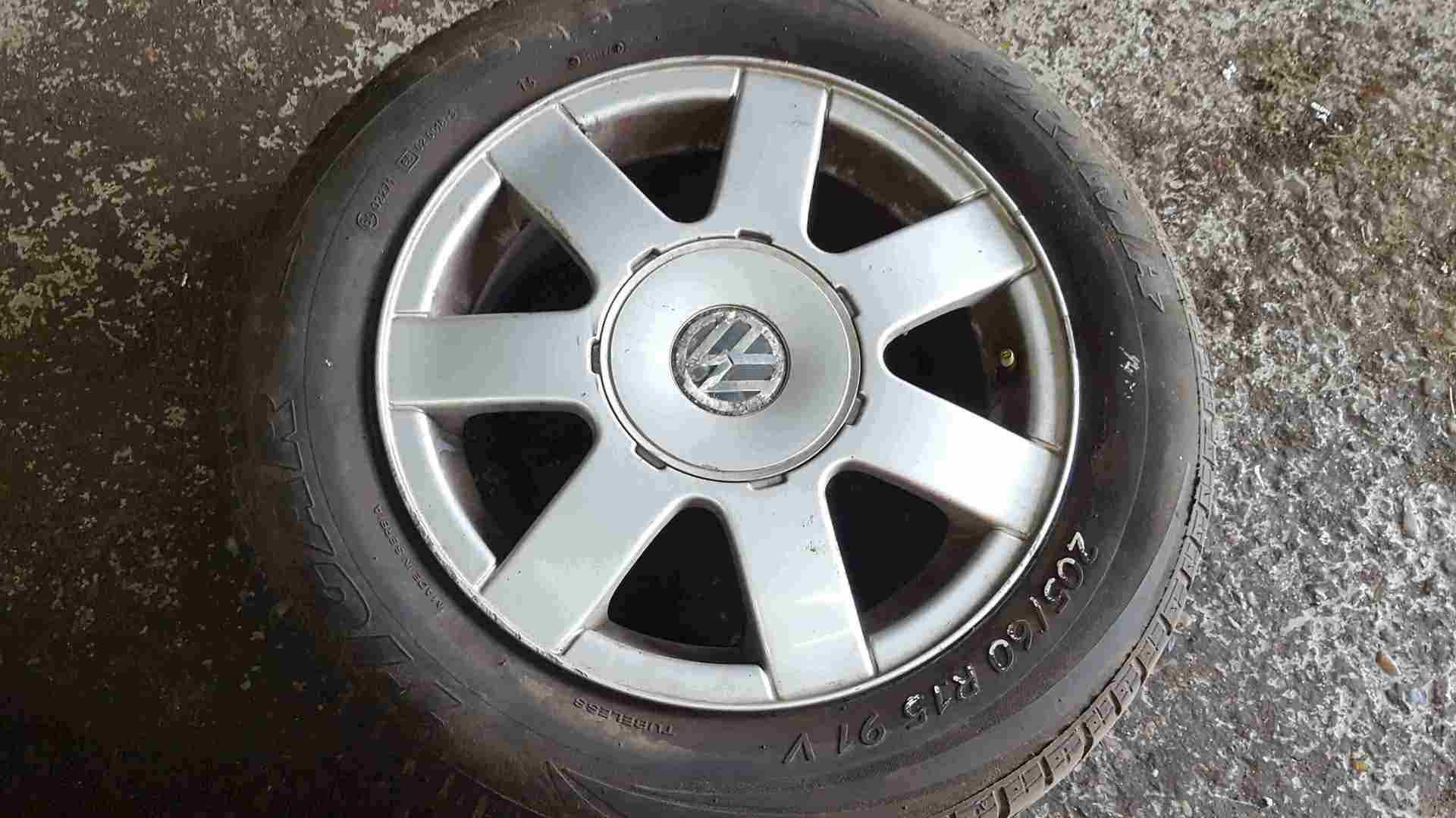 Volkswagen Golf MK4 1997-2004 Alloy Wheel 15inch 7 spoke