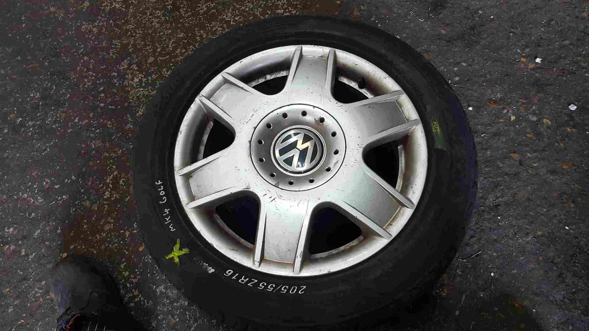 Volkswagen Golf MK4 1997-2004 Alloy Wheel 6 Spoke 16inch 3/5