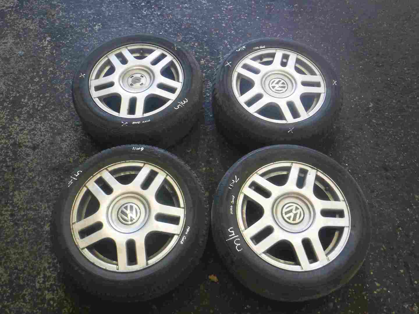 Volkswagen Golf MK4 1997-2004 Alloy Wheel Set X4 16inch
